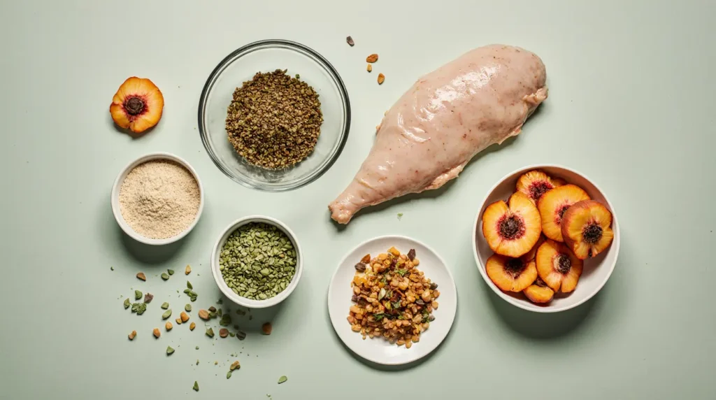 Four simple ingredients for homemade apricot chicken recipe