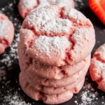 Strawberry Sugar Cookies Recipe 4 strawberry sugar cookies recipe card
