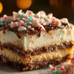 christmas cookie lasagna featured