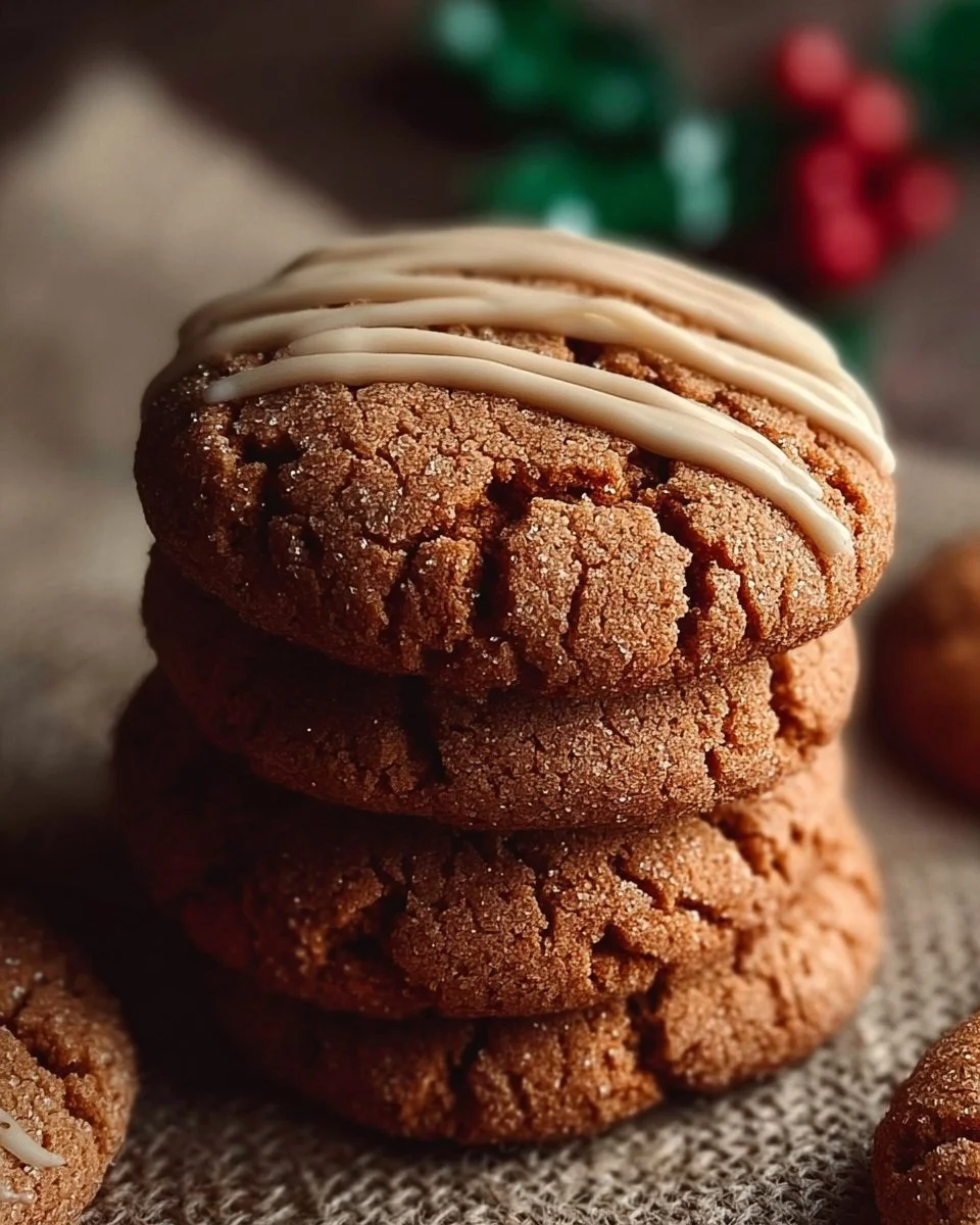 Chewy maple cinnamon cookies with a warm, spicy flavor