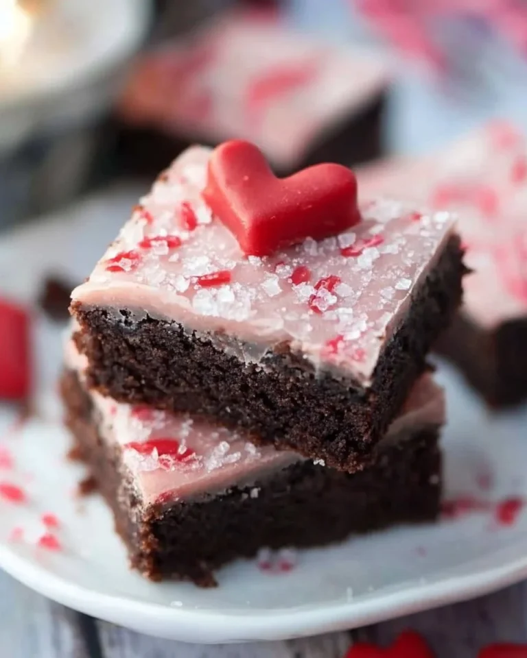 Deliciously festive Christmas brownies topped with seasonal decorations