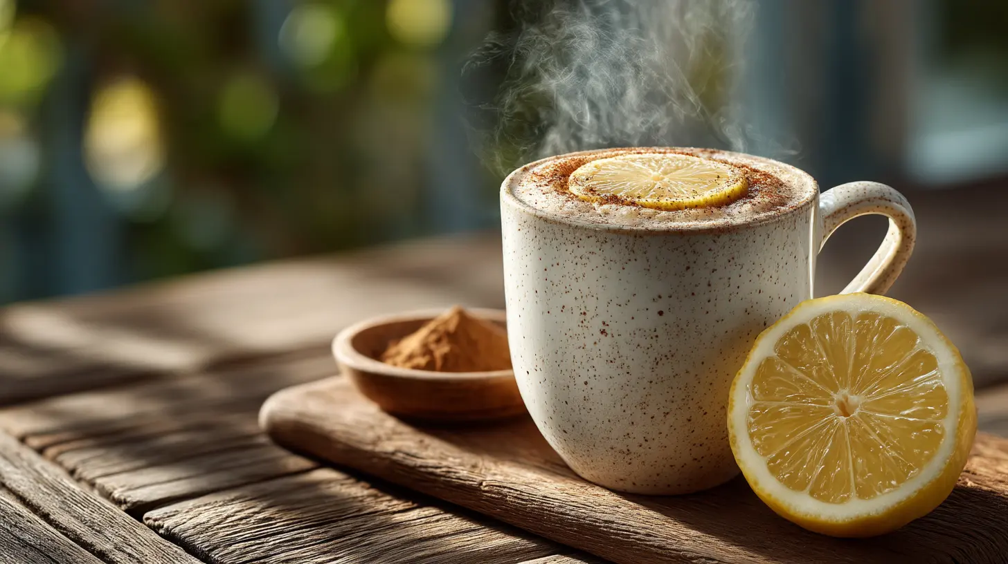 coffee loophole recipe with lemon and cinnamon