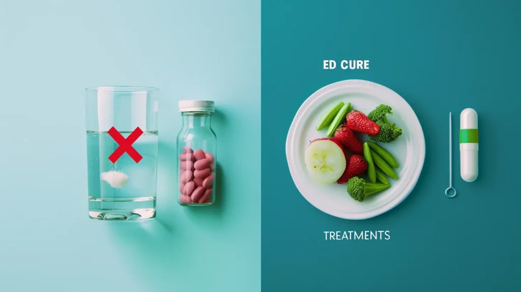 ed tonic with baking soda myth debunked proven treatments comparison