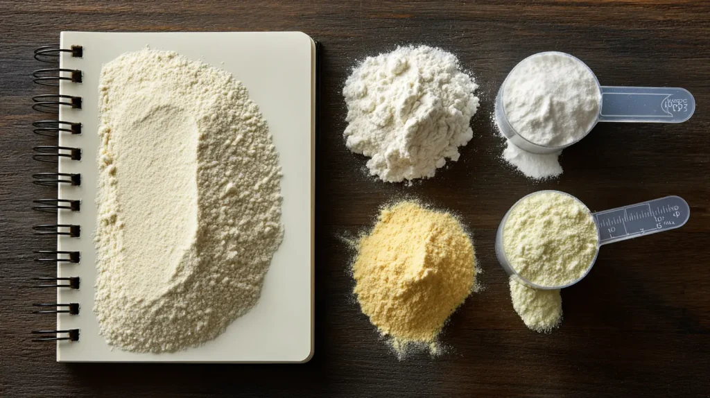 Simple chart comparing gelatin vs protein for weight loss in terms of nutrition.