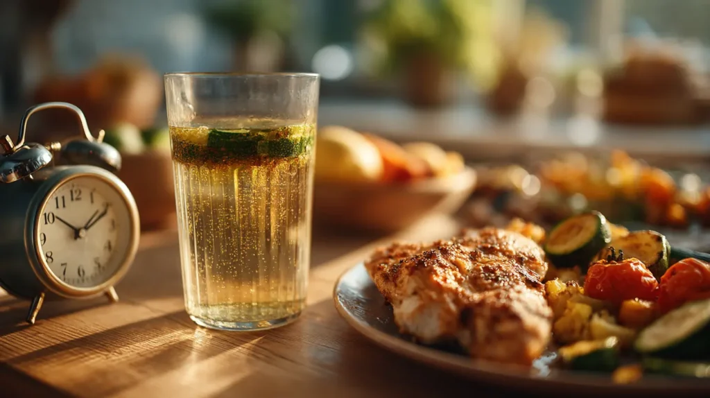 homemade zepbound drink timing 15-20 minutes before meals for optimal appetite effects