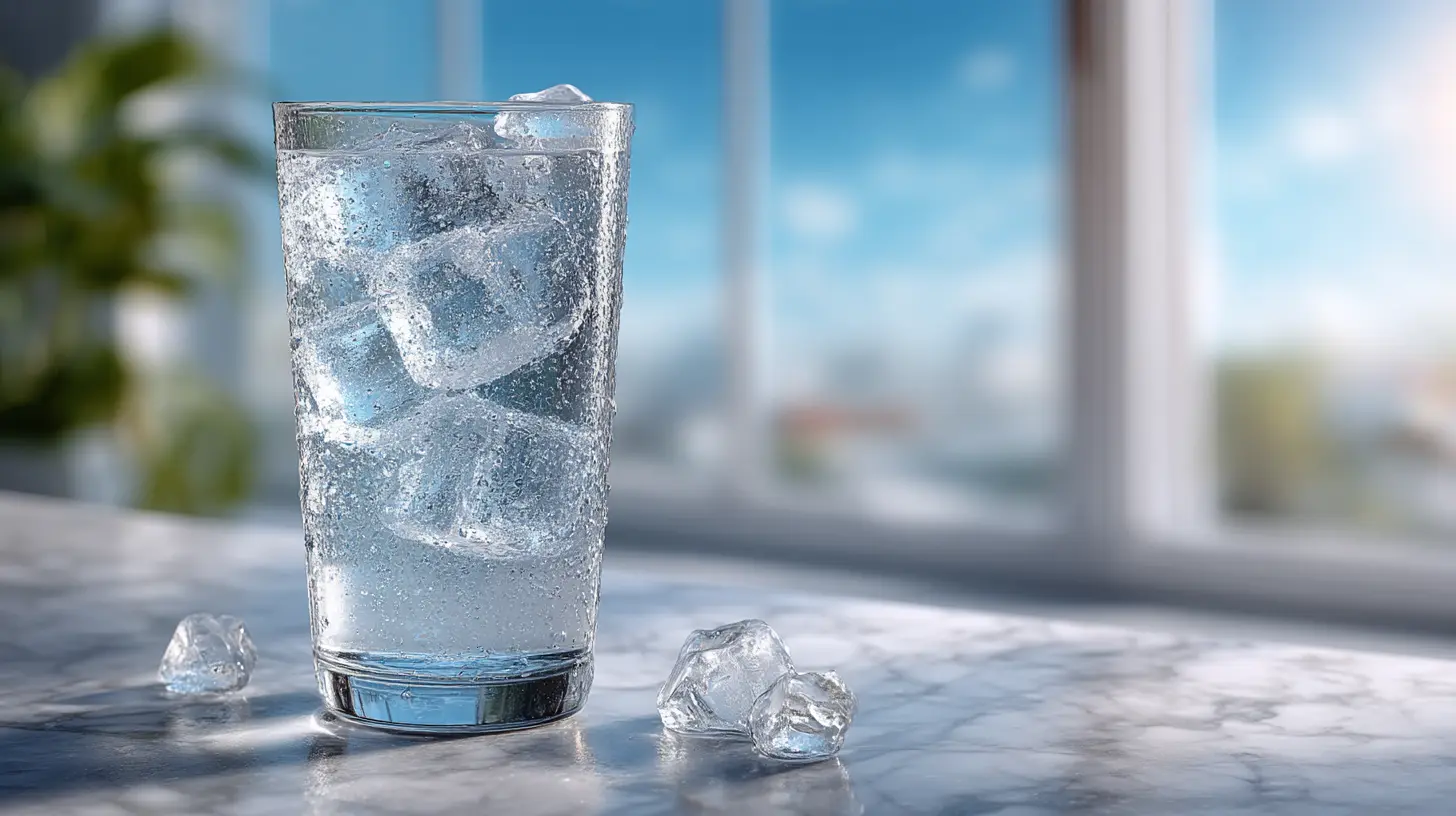 ice water hack for weight loss cold thermogenesis glass