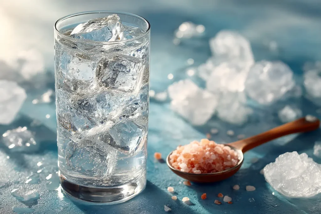 ice water preparation for elizabeth harper salt and ice trick protocol