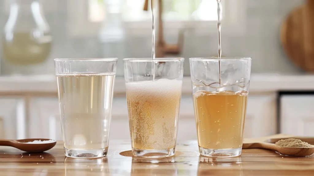 Is This Natural Mounjaro Recipe the Best Cheap GLP‑1 Alternative? 8 Step by step preparation of natural mounjaro recipe showing water to gel transformation