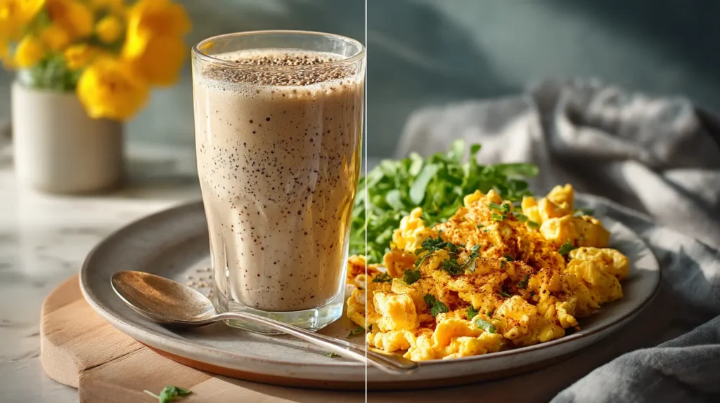 bariatric seed drink recipe complete breakfast meal replacement