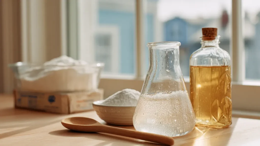 apple cider vinegar and baking soda for weight loss chemistry reaction