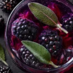 blackberry sage detox water recipe antioxidant purple for weight loss