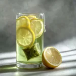 green tea lemon detox water recipe metabolism antioxidant for weight loss