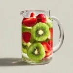 kiwi strawberry detox water recipe vitamin C tropical for weight loss