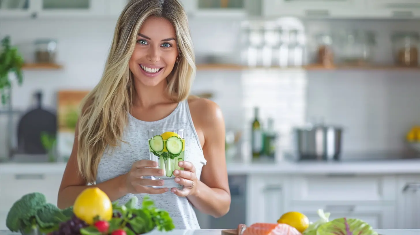 natural detox for weight loss healthy lifestyle hydration whole foods