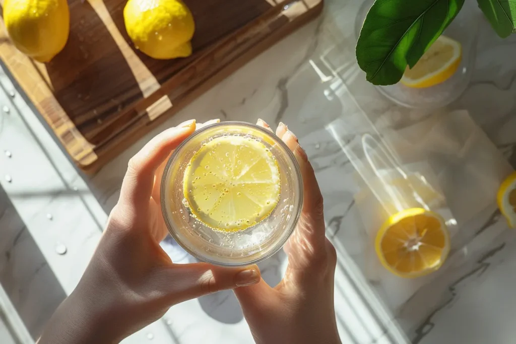 what to drink to detox your body water lemon morning hydration routine